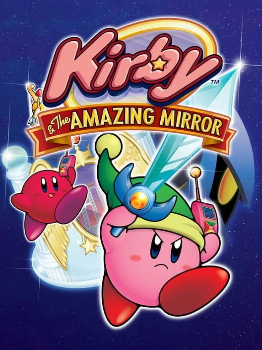 Kirby & the Amazing Mirror box art