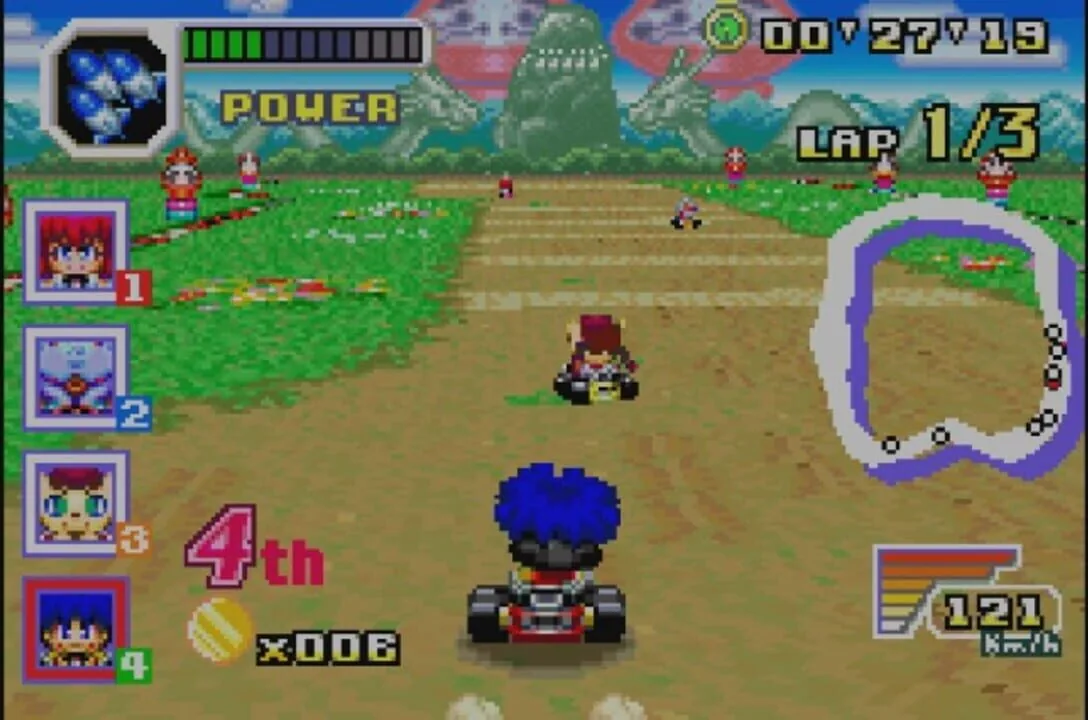 Konami Krazy Racers screenshot 1