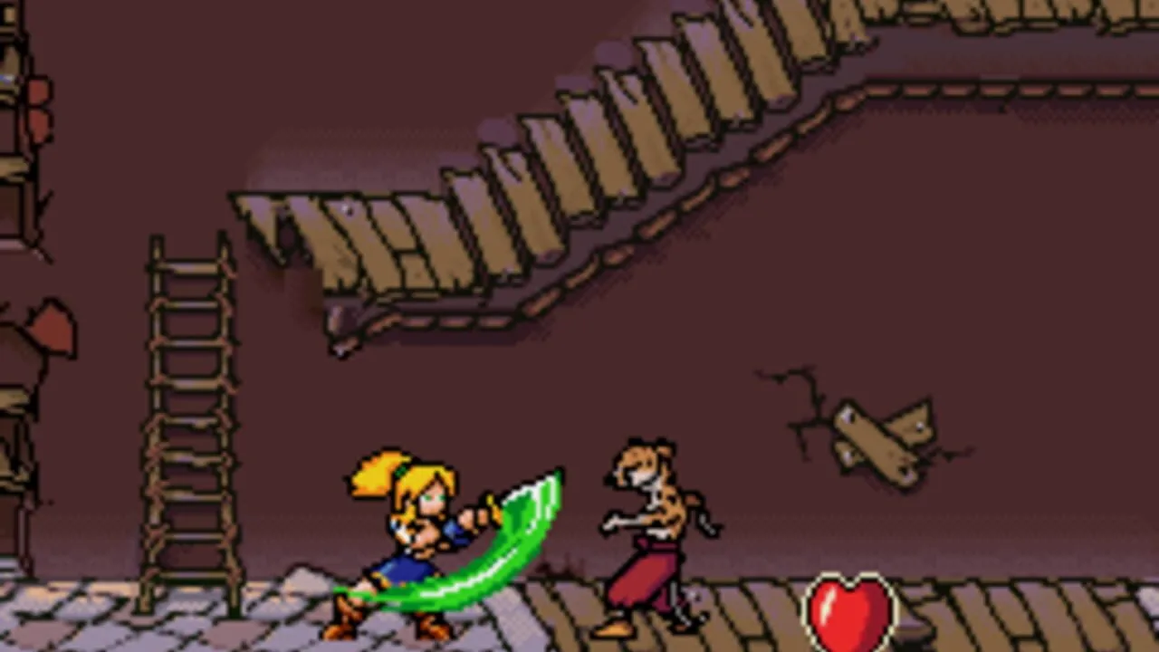 Lady Sia gameplay on Game Boy Advance