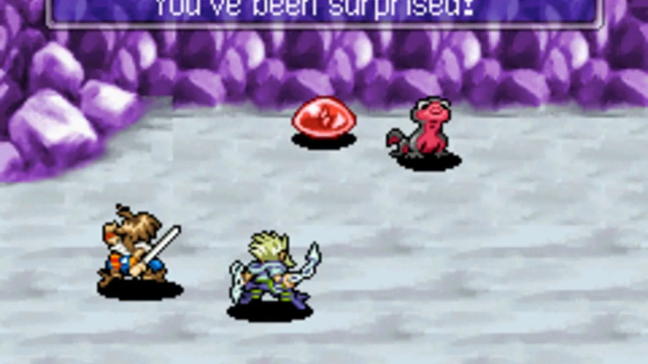 Lufia: The Ruins of Lore gameplay on Game Boy Advance
