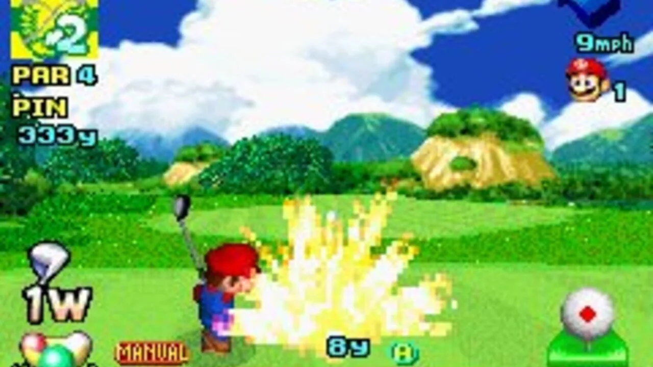 Mario Golf: Advance Tour screenshot 1