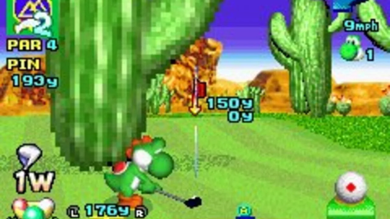 Mario Golf: Advance Tour screenshot 2