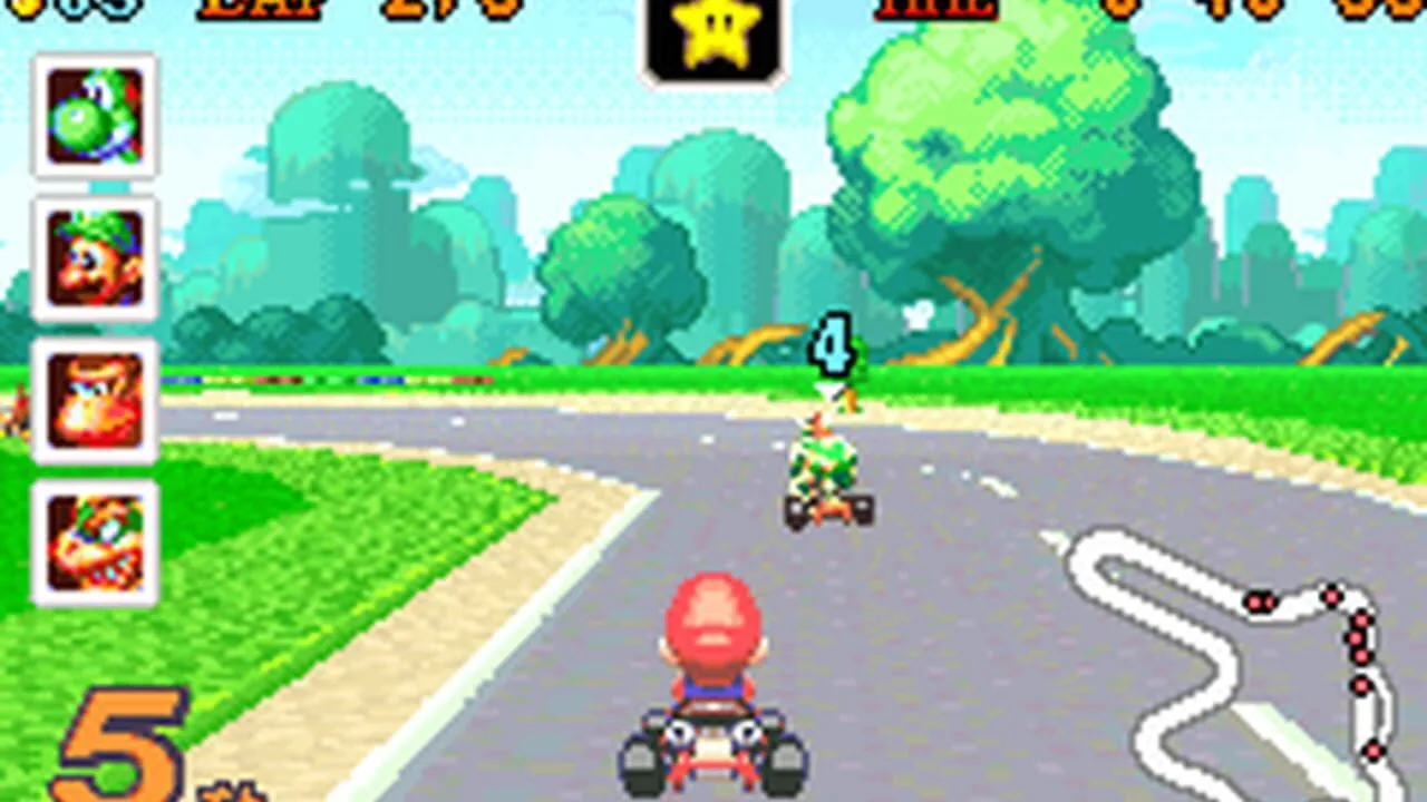 Mario Kart: Super Circuit screenshot 1