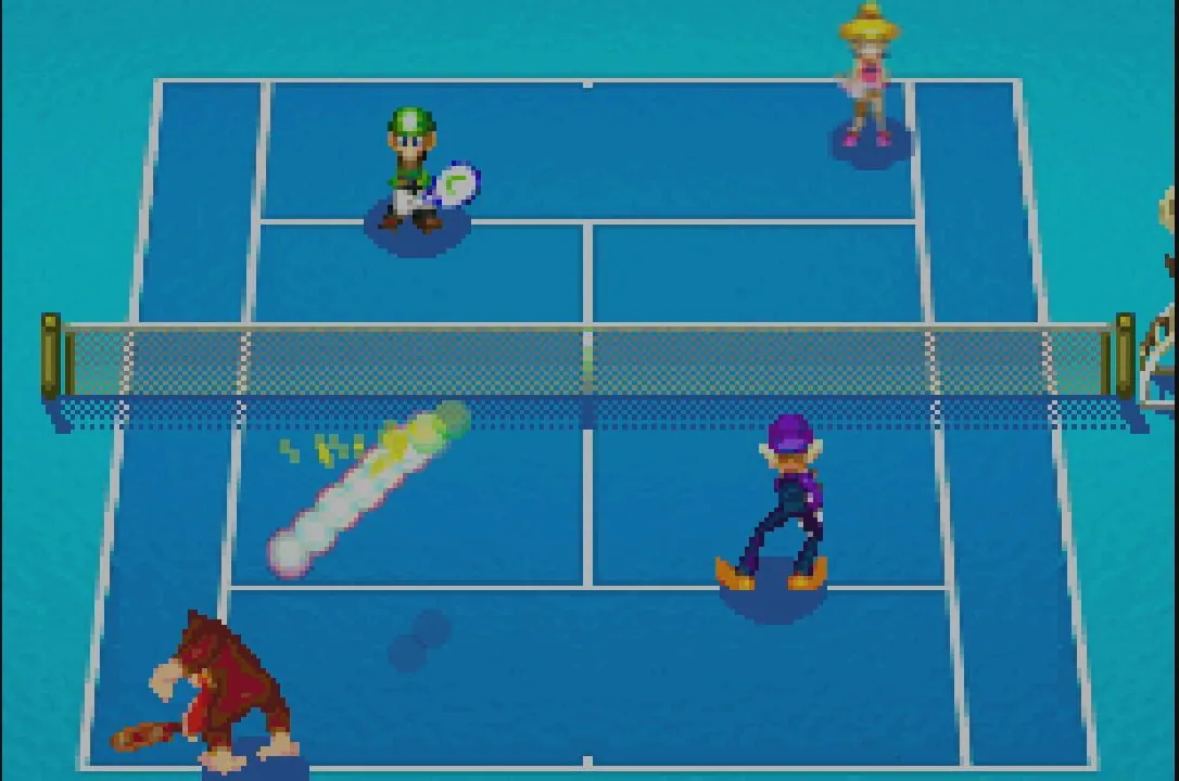 Mario Tennis: Power Tour screenshot 1
