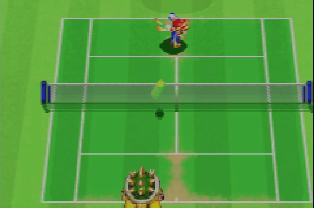 Mario Tennis: Power Tour gameplay on Game Boy Advance