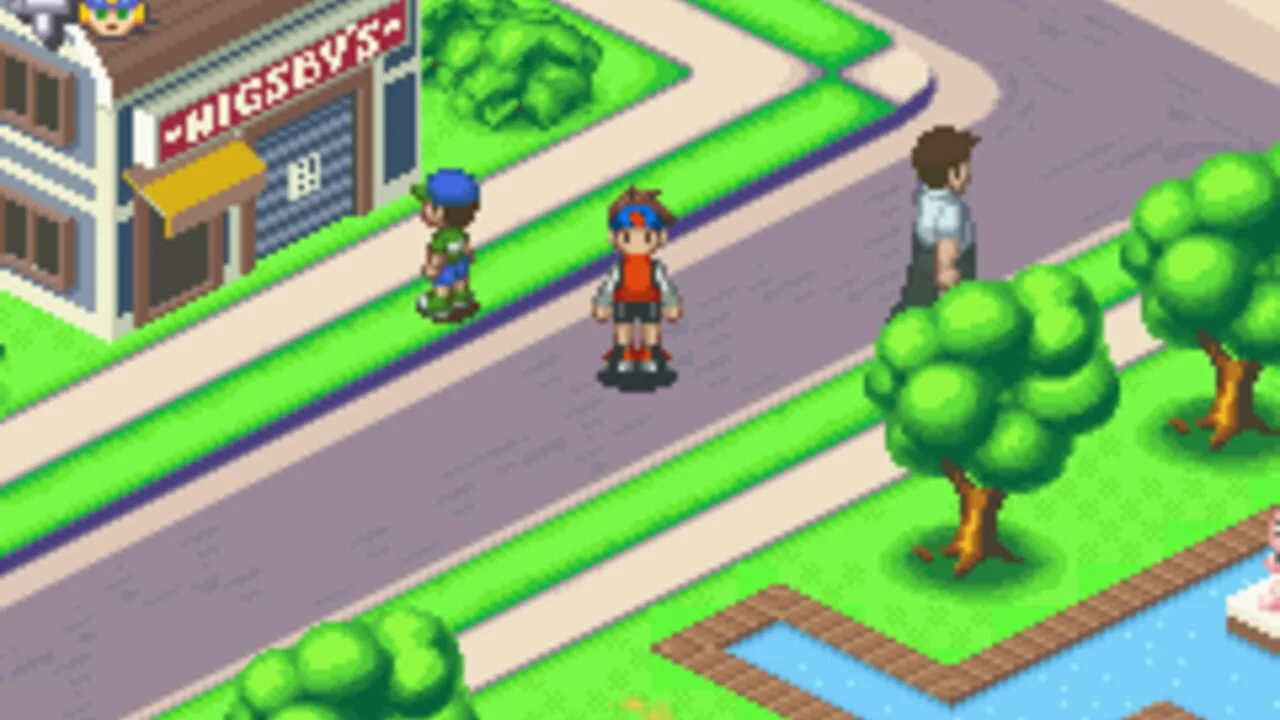Mega Man Battle Network 2 gameplay on Game Boy Advance