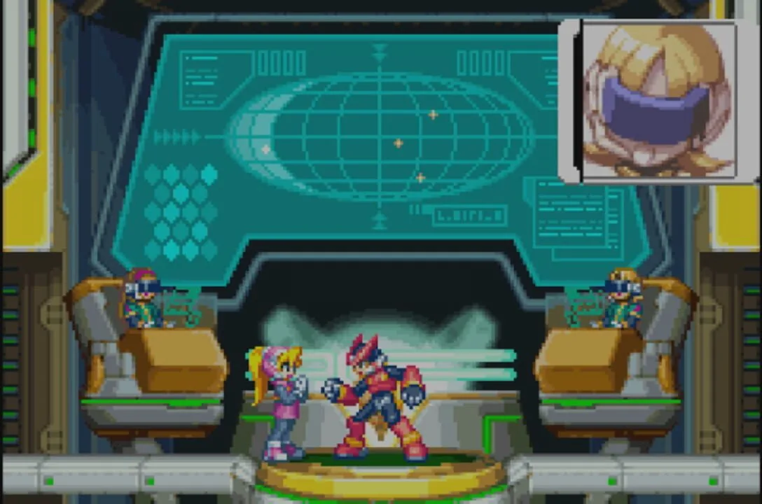 Mega Man Zero 3 gameplay on Game Boy Advance