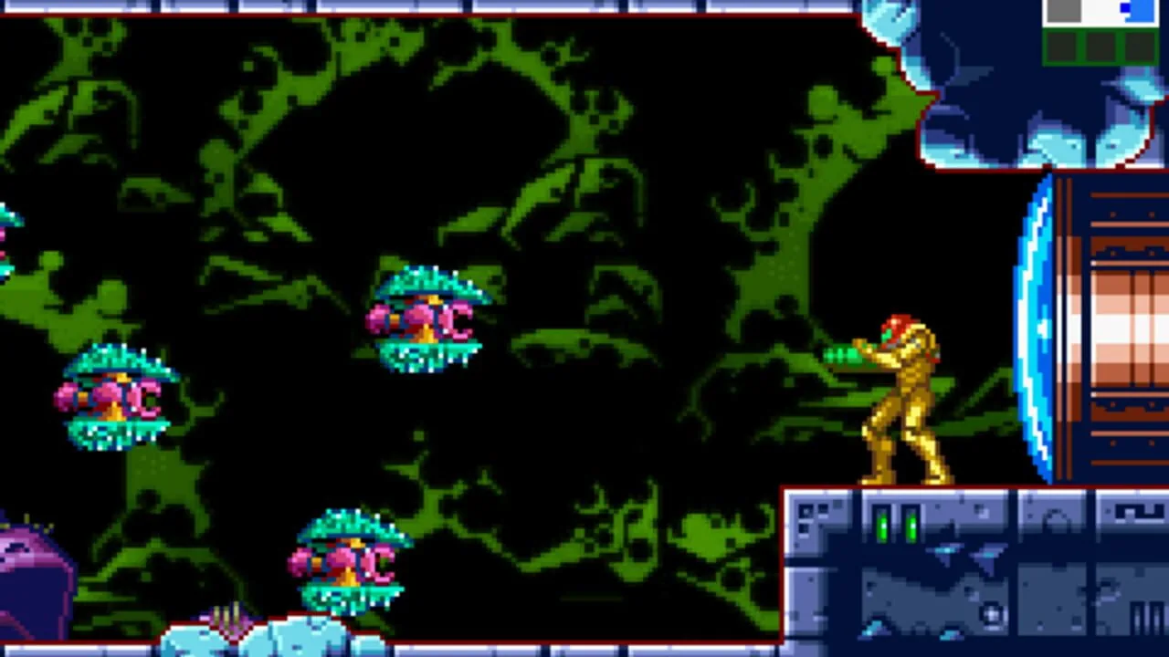 Metroid: Zero Mission gameplay on Game Boy Advance