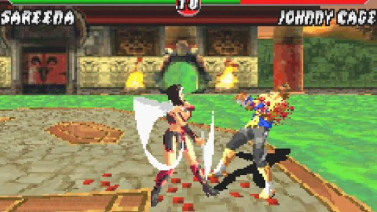 Mortal Kombat: Tournament Edition gameplay on Game Boy Advance