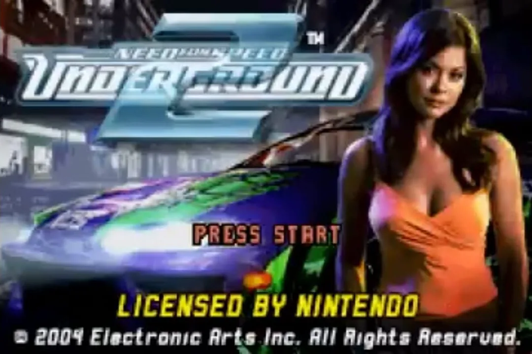 Need for Speed: Underground 2 gameplay on Game Boy Advance