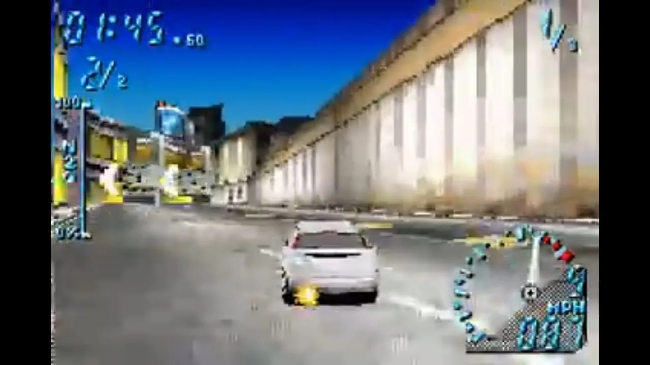 Need for Speed: Underground gameplay on Game Boy Advance