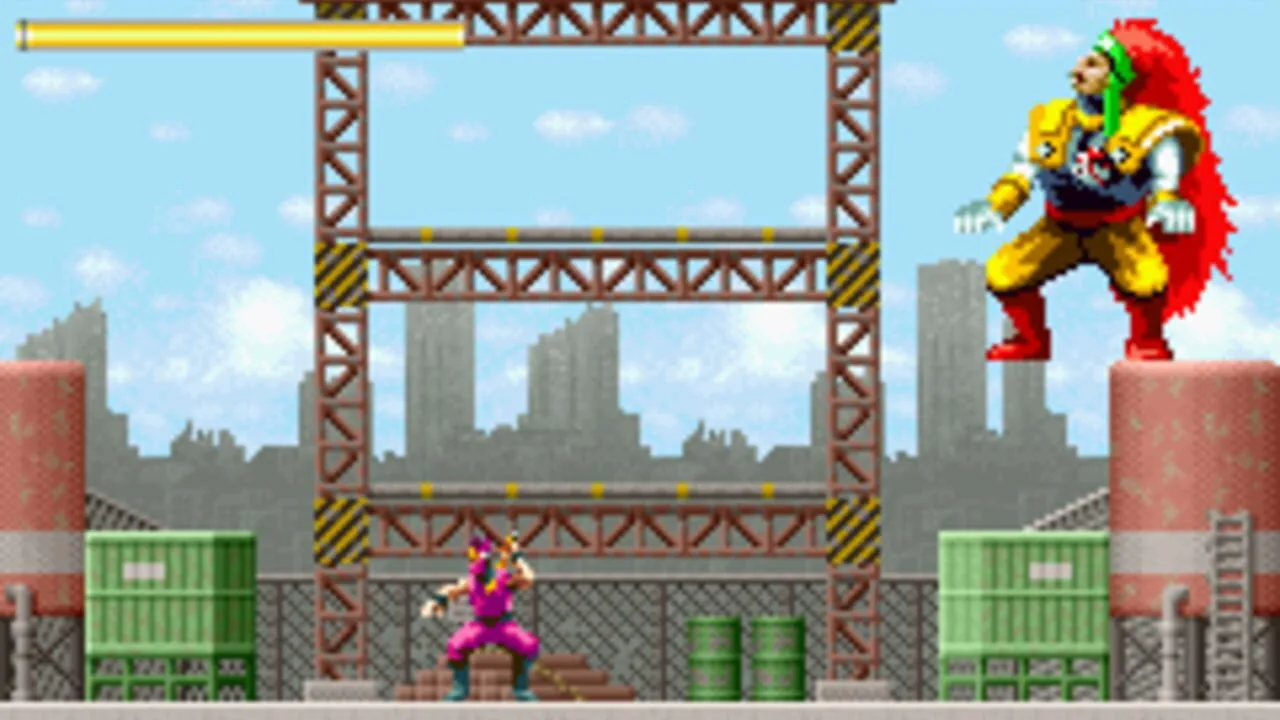 Ninja Five-O gameplay on Game Boy Advance