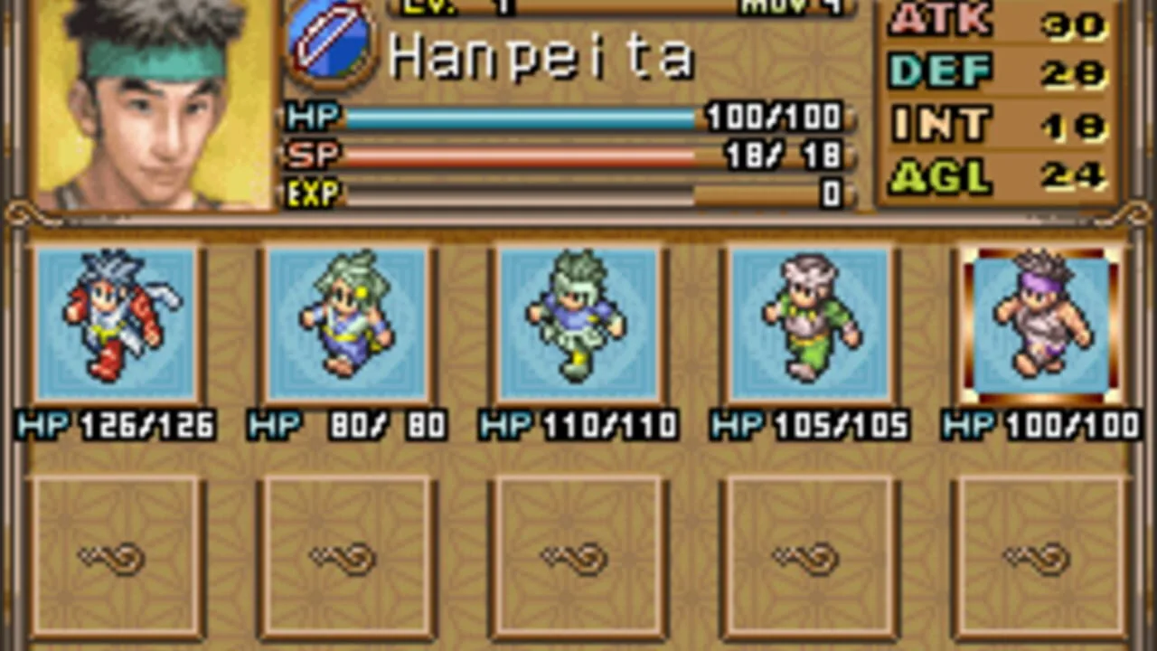 Onimusha Tactics gameplay on Game Boy Advance