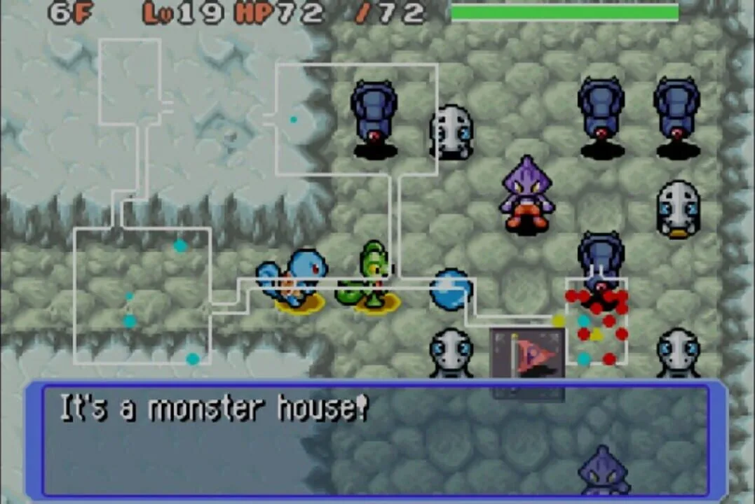 Pokémon Mystery Dungeon: Red Rescue Team screenshot 2