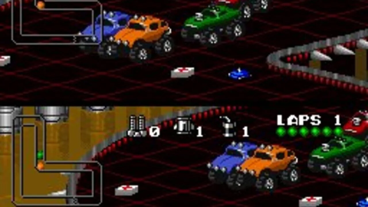 Rock n' Roll Racing screenshot 1