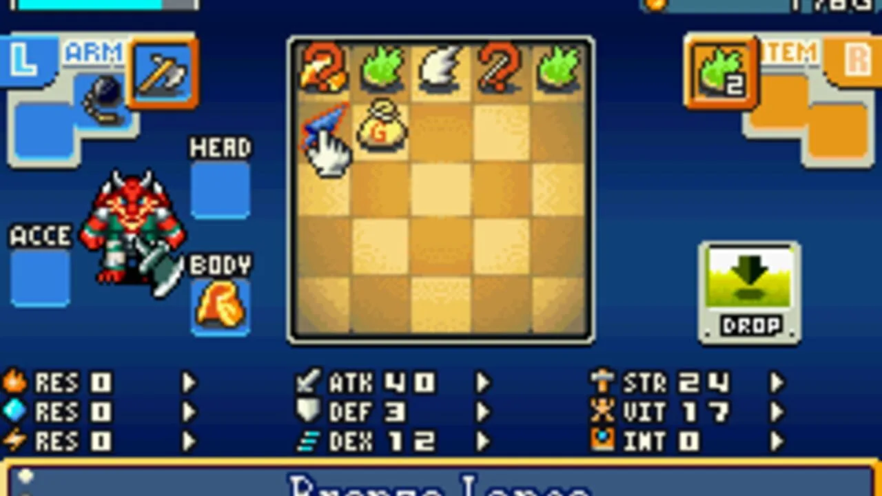 Shining Soul gameplay on Game Boy Advance