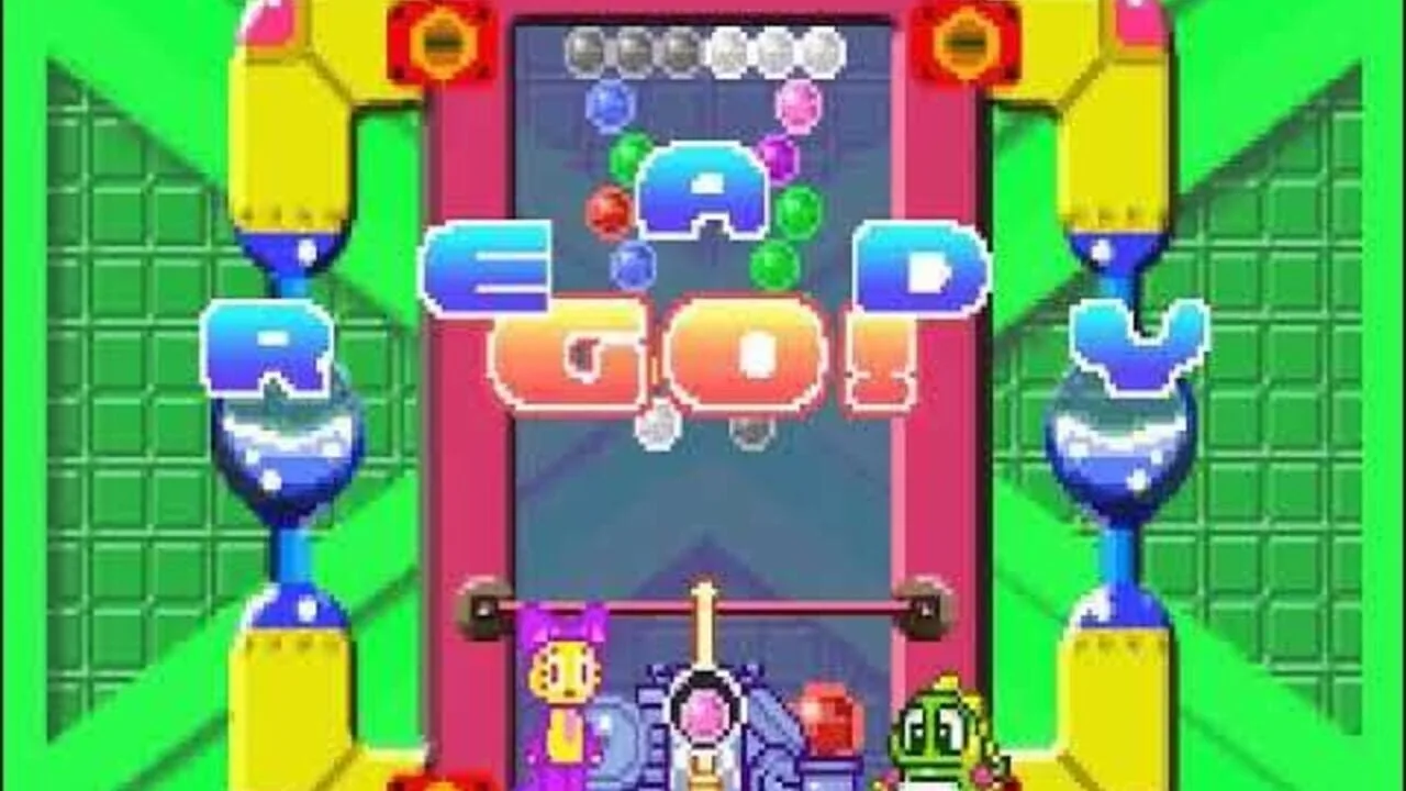 Super Bust-A-Move gameplay on Game Boy Advance