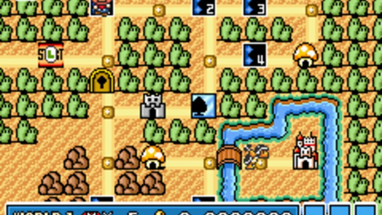 Super Mario Advance 4: Super Mario Bros. 3 screenshot 1
