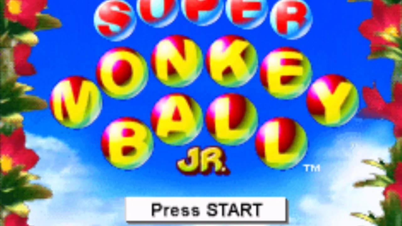 Super Monkey Ball Jr. gameplay on Game Boy Advance