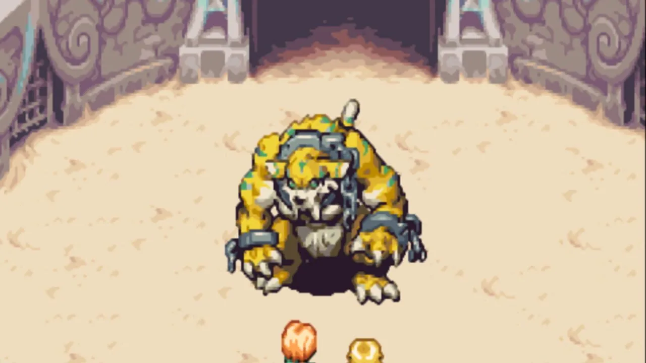 Sword of Mana gameplay on Game Boy Advance