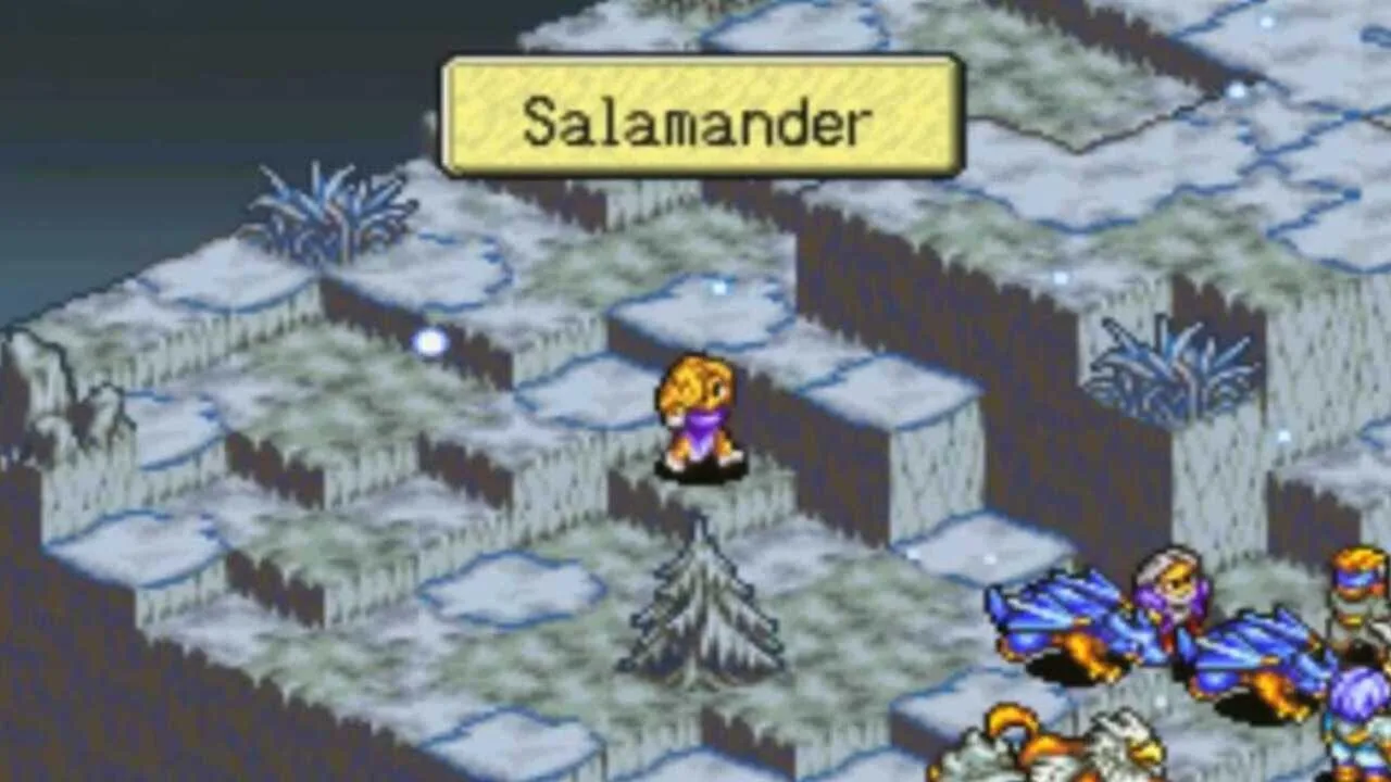 Tactics Ogre: The Knight of Lodis gameplay on Game Boy Advance