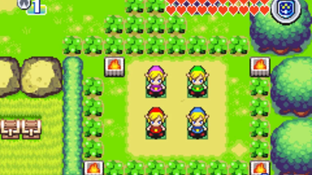 The Legend of Zelda: Four Swords screenshot 1