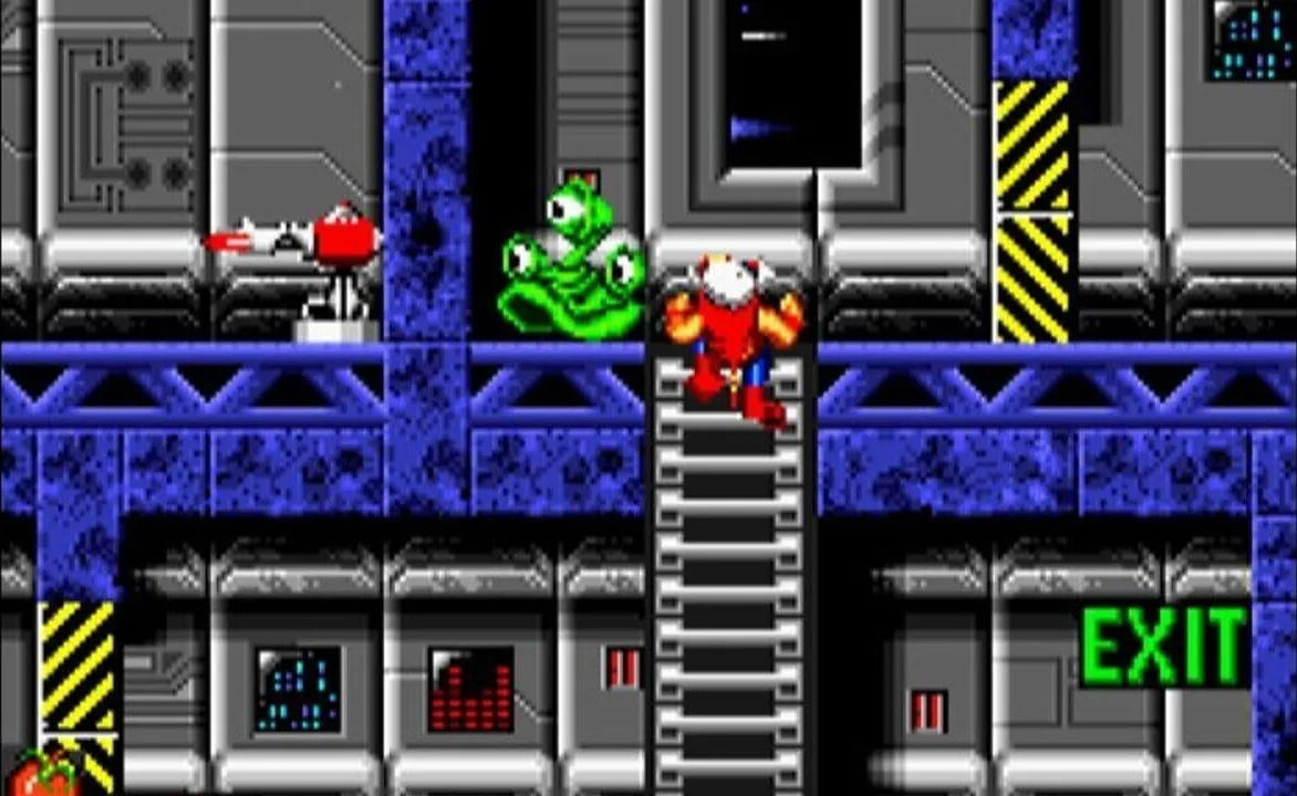 The Lost Vikings gameplay on Game Boy Advance