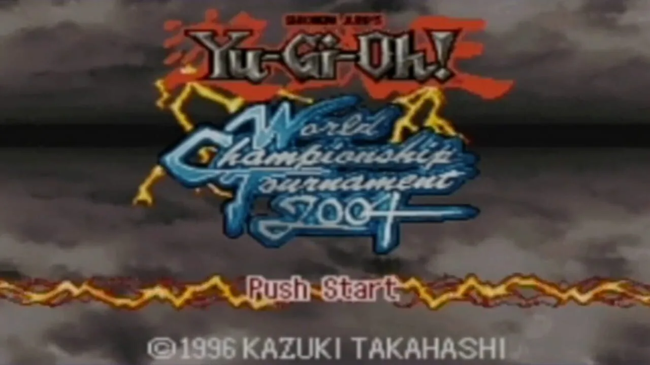 Yu-Gi-Oh! World Championship Tournament 2004 gameplay on Game Boy Advance