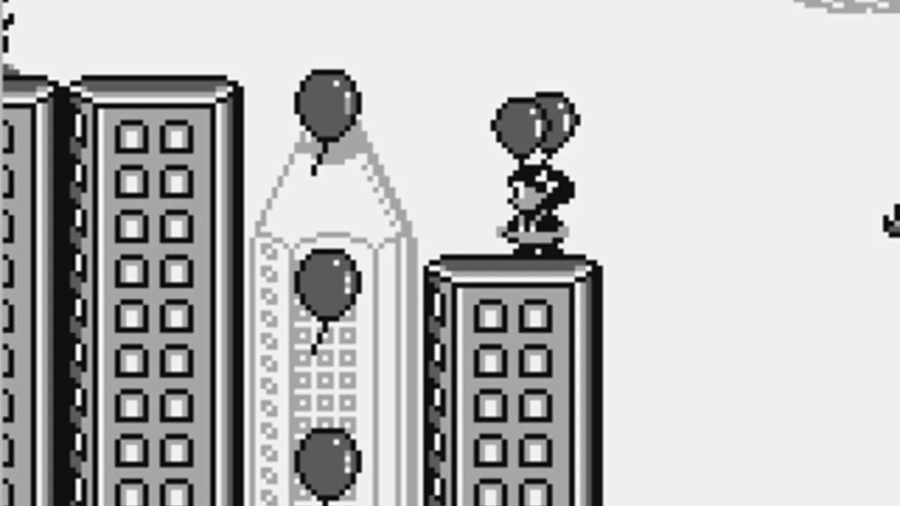 Balloon Kid gameplay on Game Boy