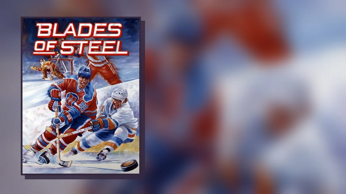 Blades of Steel on Game Boy: box art and gameplay