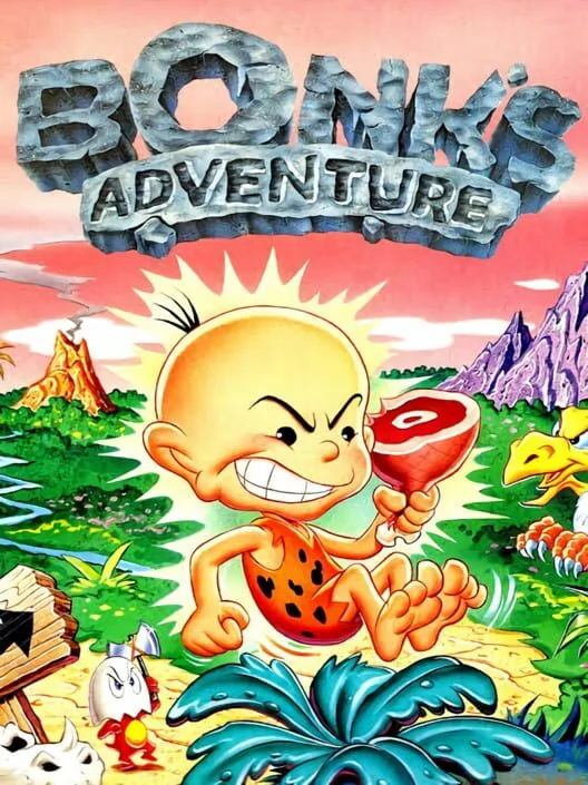 Bonk's Adventure box art