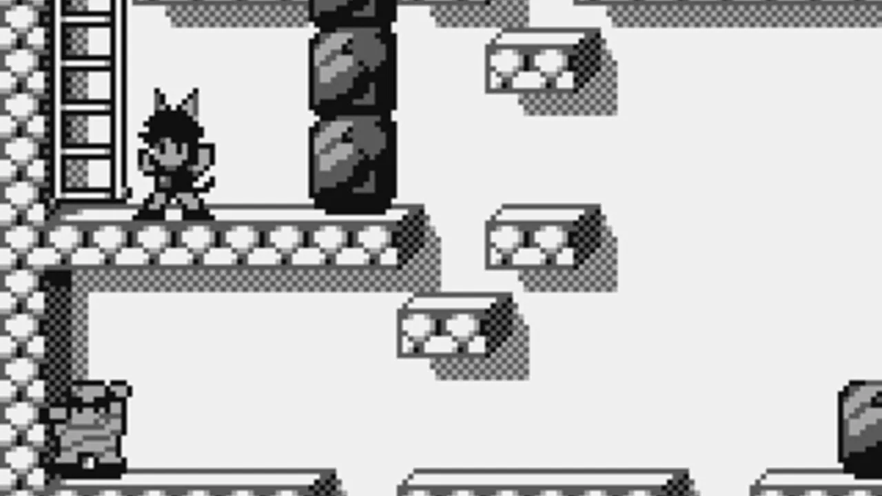 Catrap gameplay on Game Boy