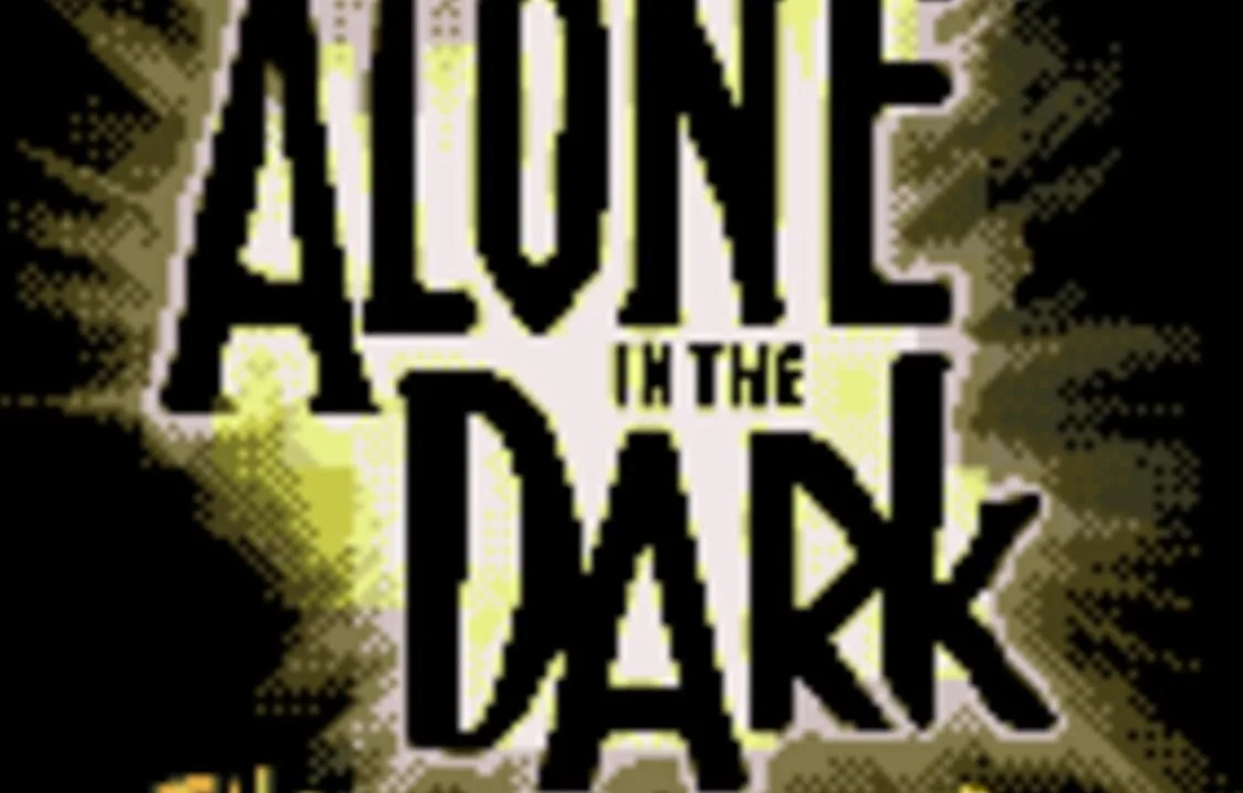Alone in the Dark: The New Nightmare gameplay on Game Boy Color