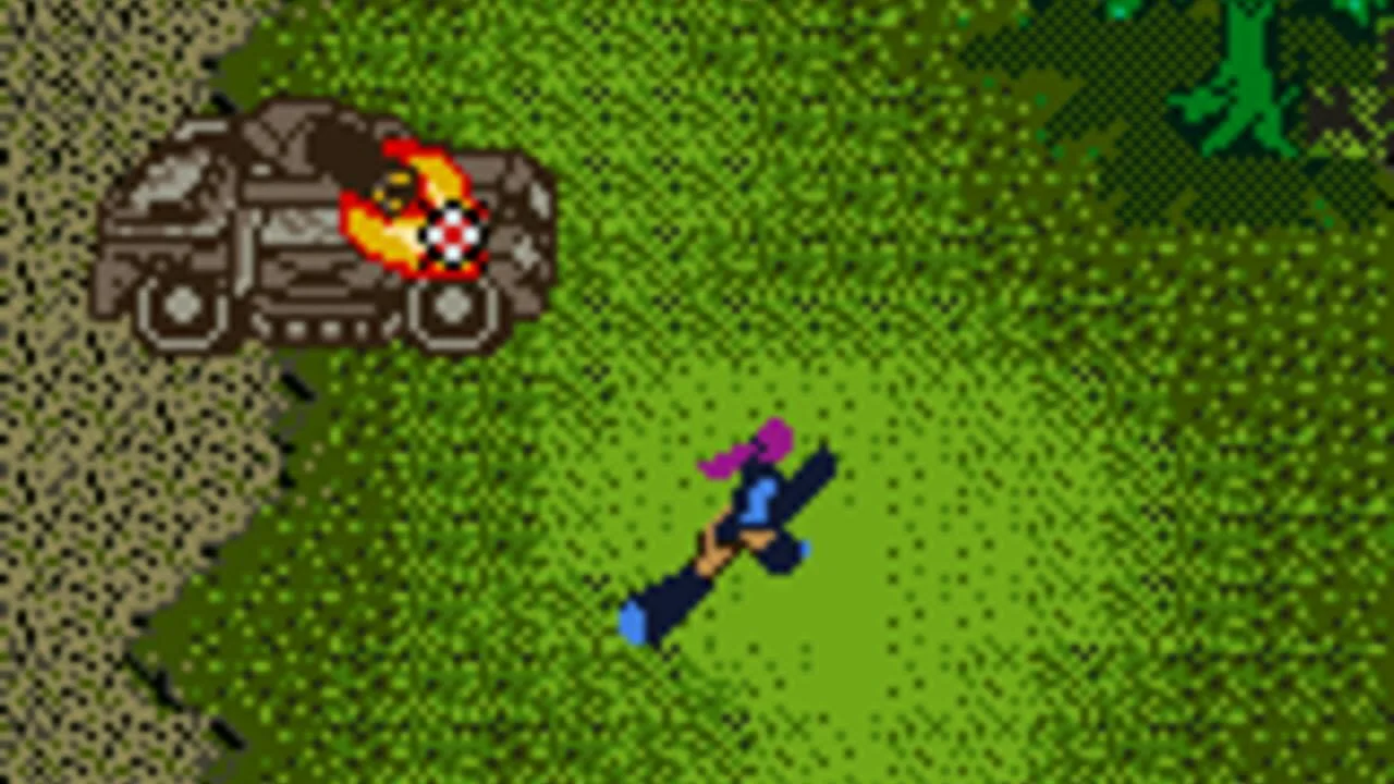 Bionic Commando: Elite Forces gameplay on Game Boy Color