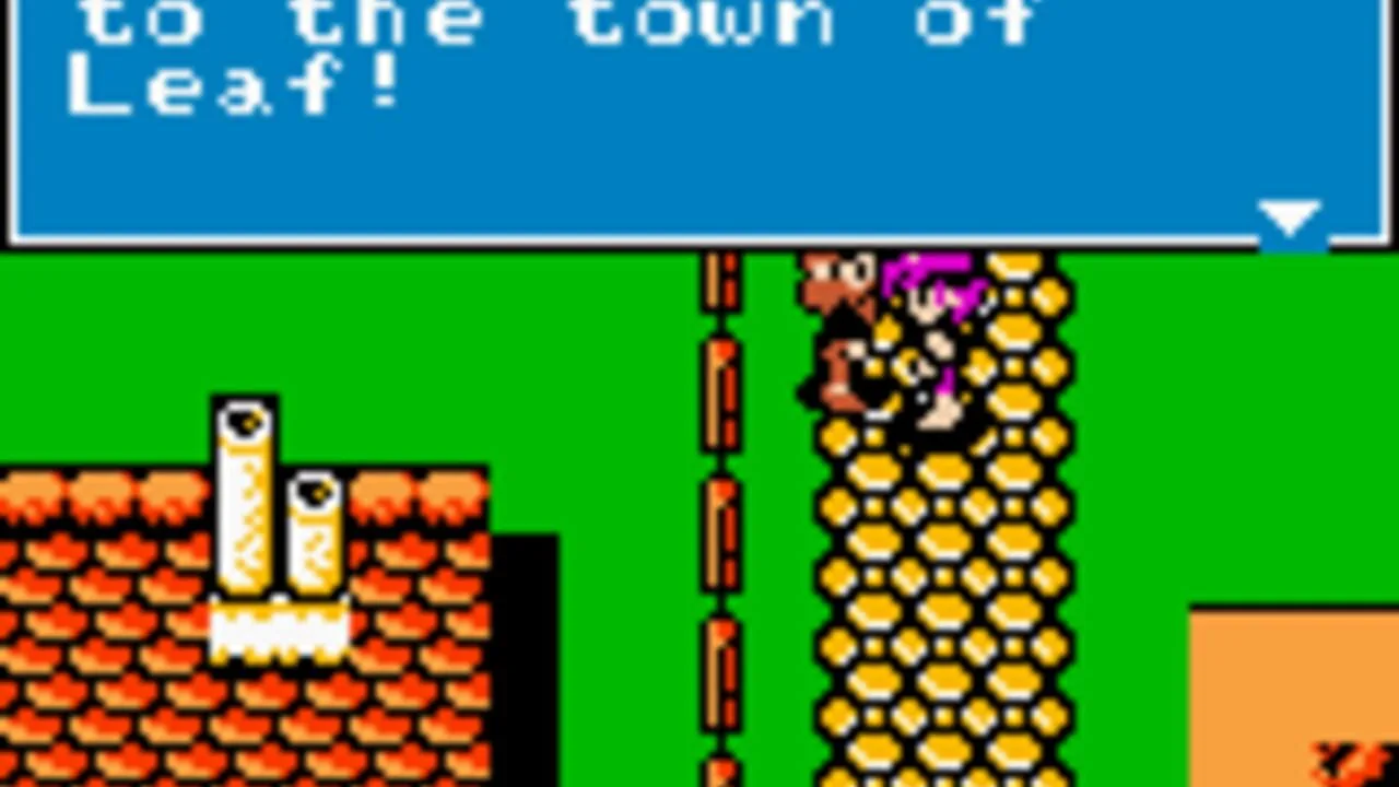Crystalis gameplay on Game Boy Color