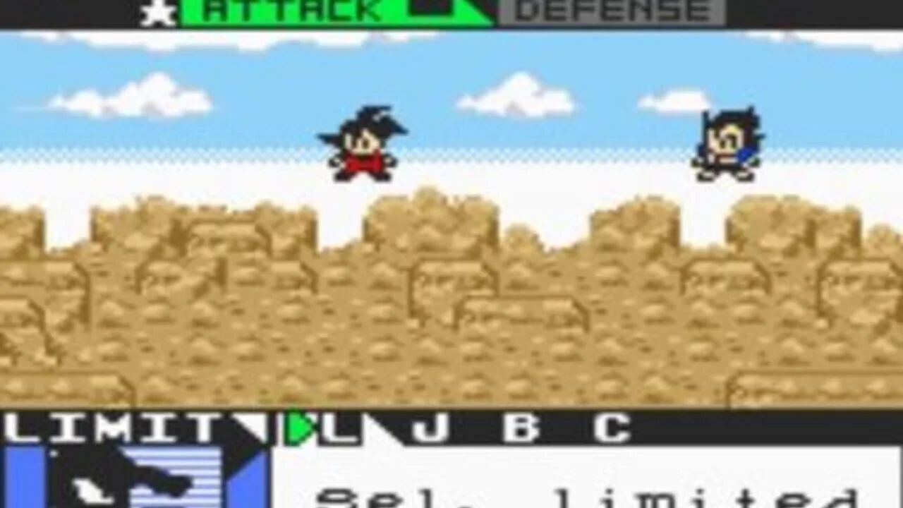 Dragon Ball Z: Legendary Super Warriors gameplay on Game Boy Color