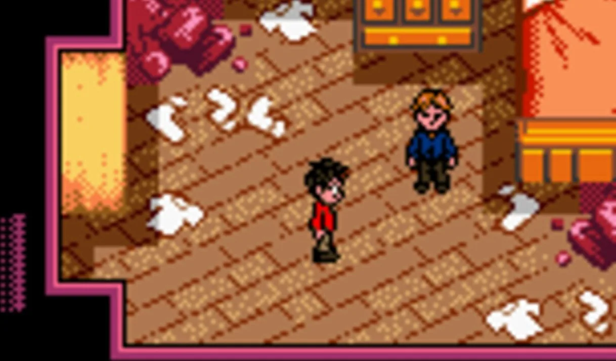Harry Potter and the Chamber of Secrets gameplay on Game Boy Color