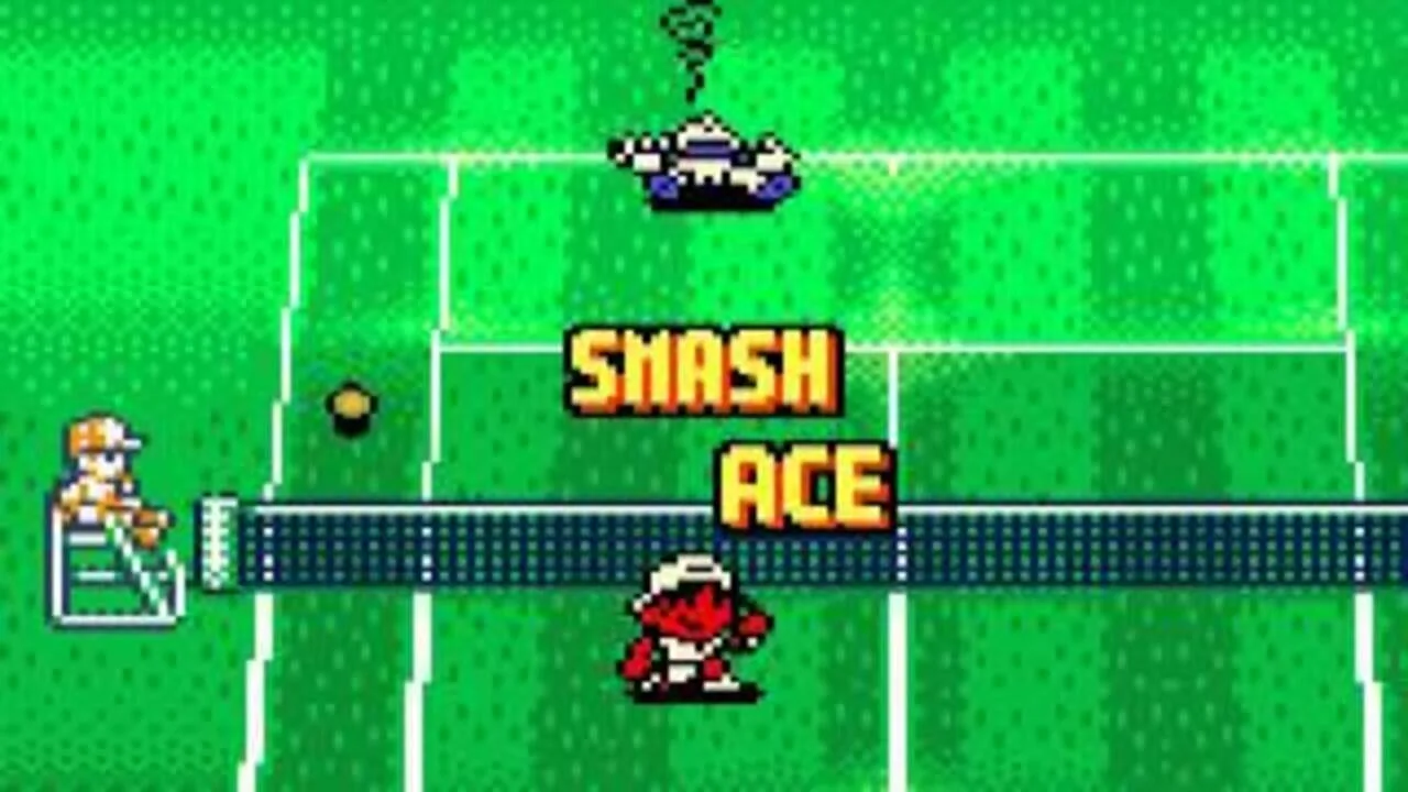 Mario Tennis gameplay on Game Boy Color