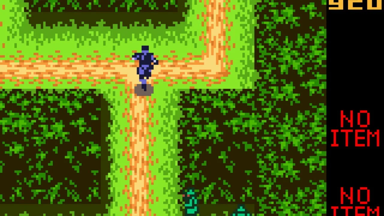 Metal Gear Solid gameplay on Game Boy Color