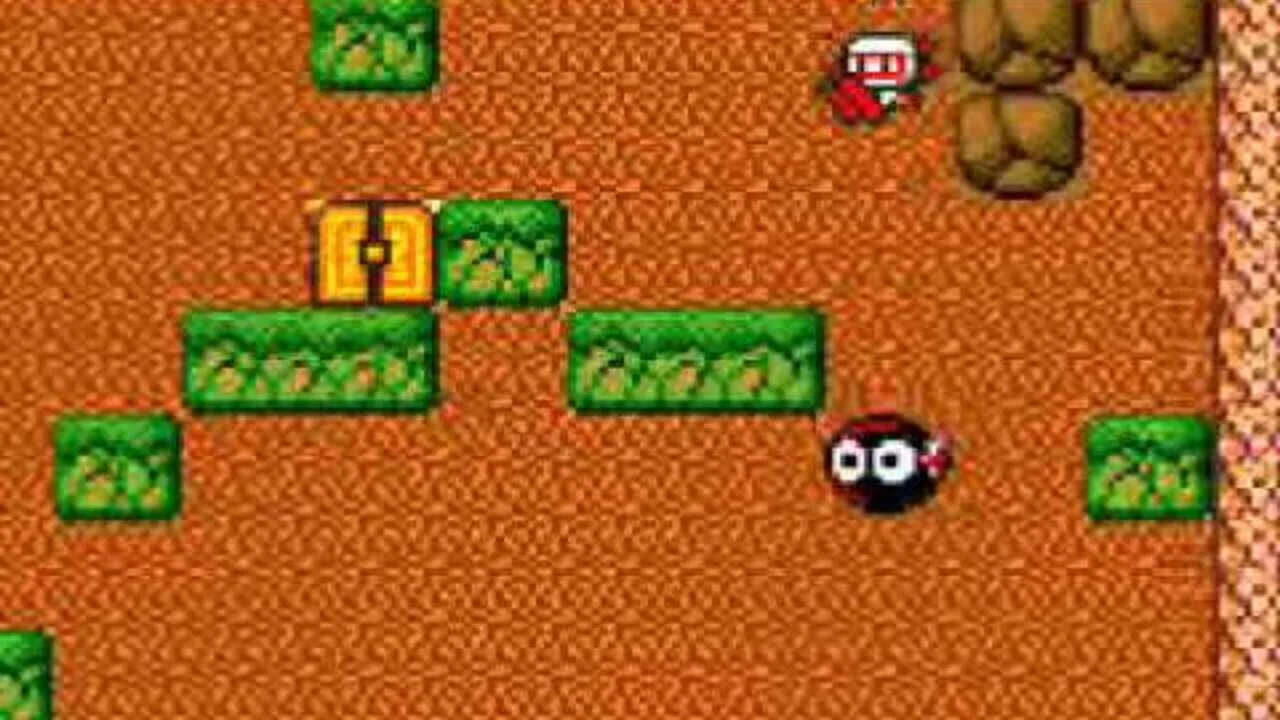 Pocket Bomberman gameplay on Game Boy Color
