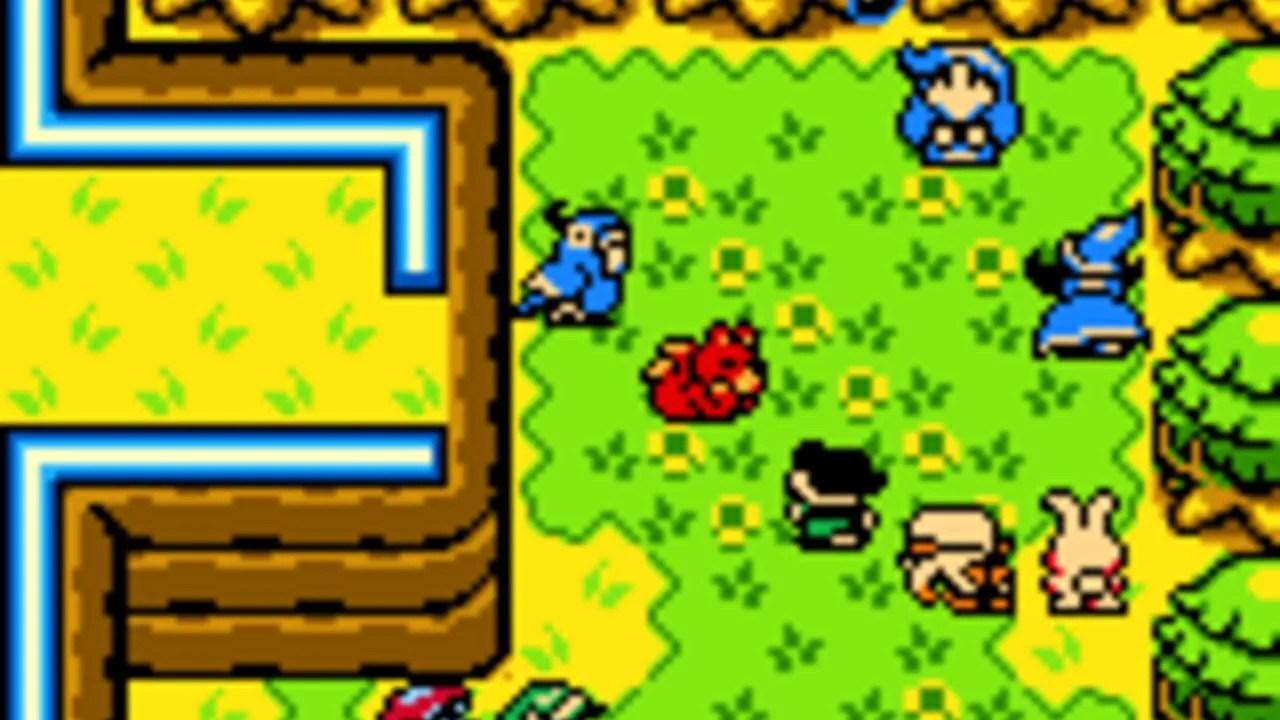 The Legend of Zelda: Oracle of Ages gameplay on Game Boy Color