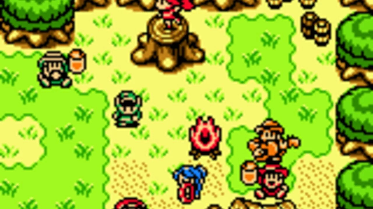 The Legend of Zelda: Oracle of Seasons gameplay on Game Boy Color