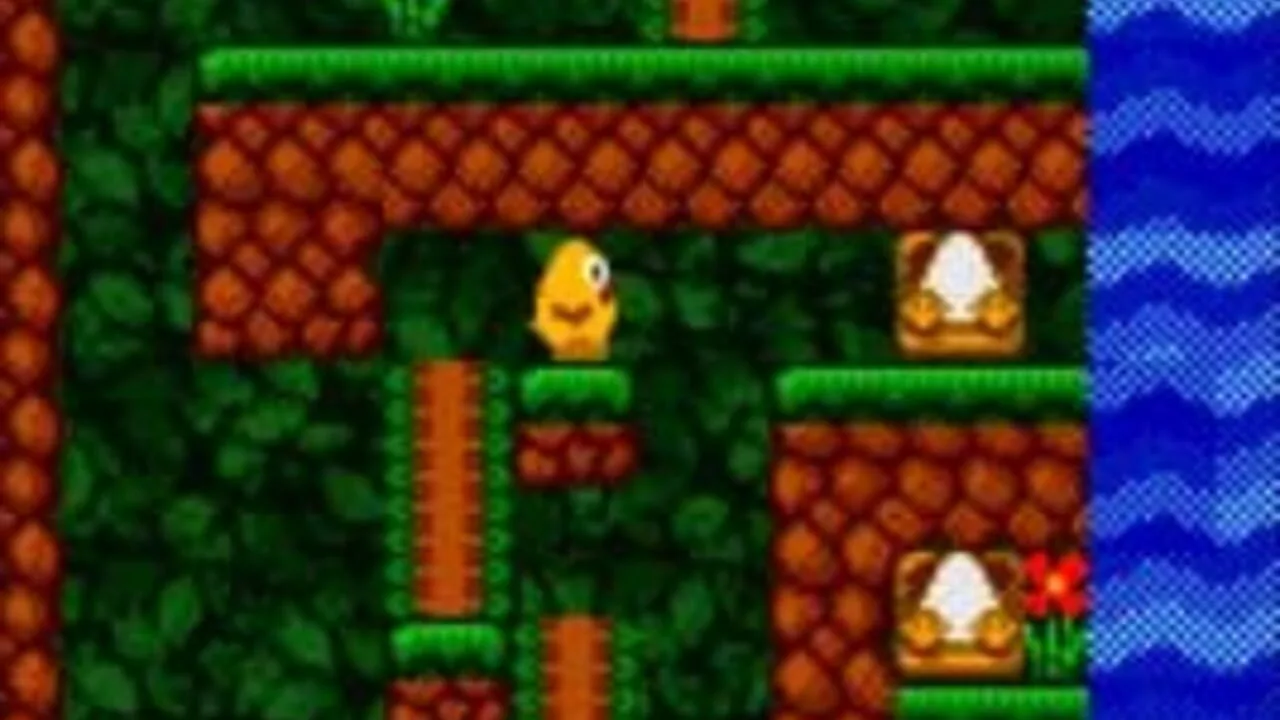 Toki Tori gameplay on Game Boy Color
