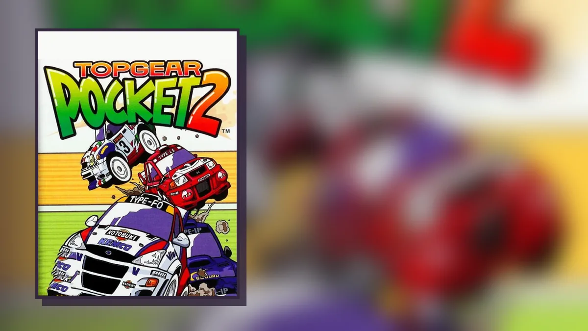 Top Gear Pocket 2 on Game Boy Color: box art and gameplay