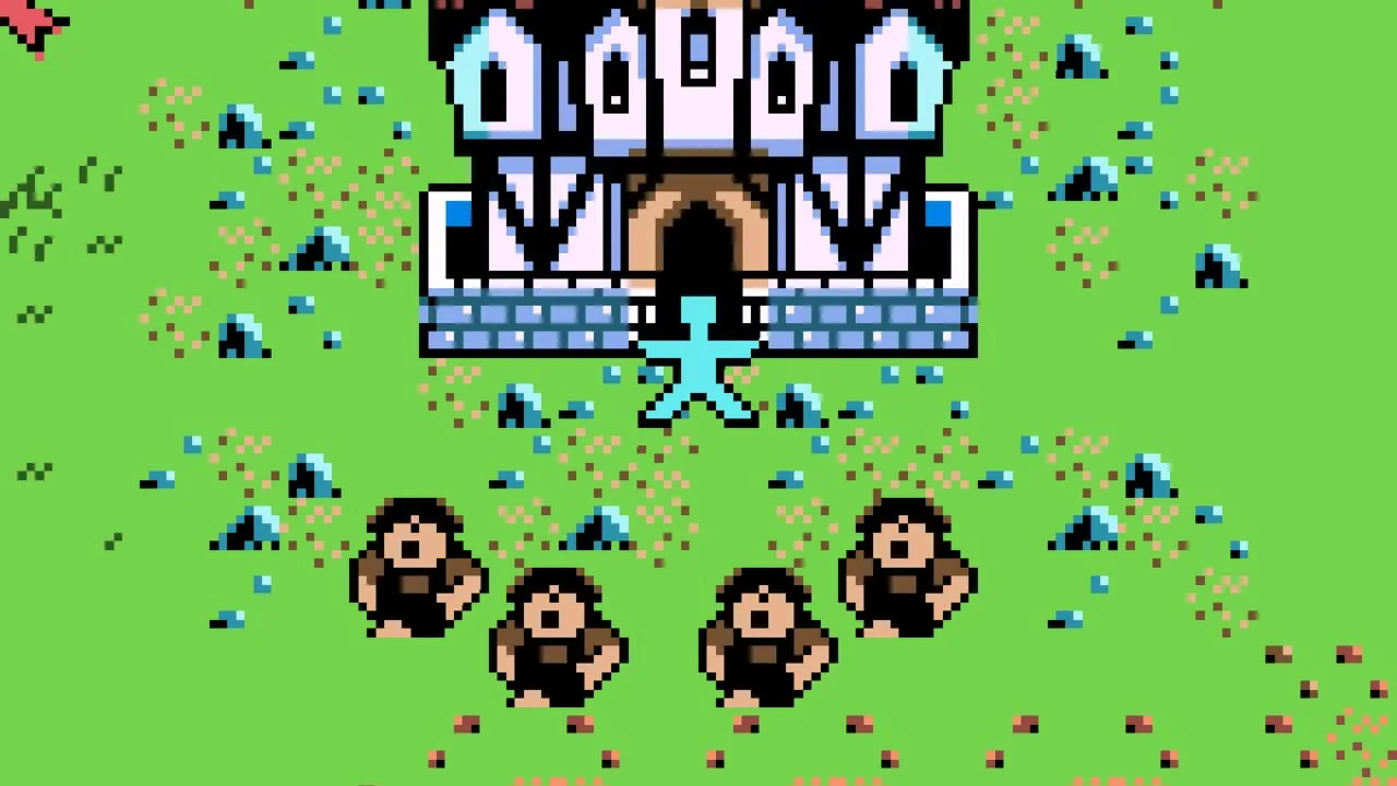 Warlocked gameplay on Game Boy Color
