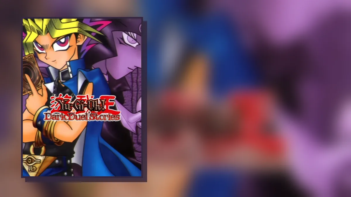 Yu-Gi-Oh! Dark Duel Stories on Game Boy Color: box art and gameplay