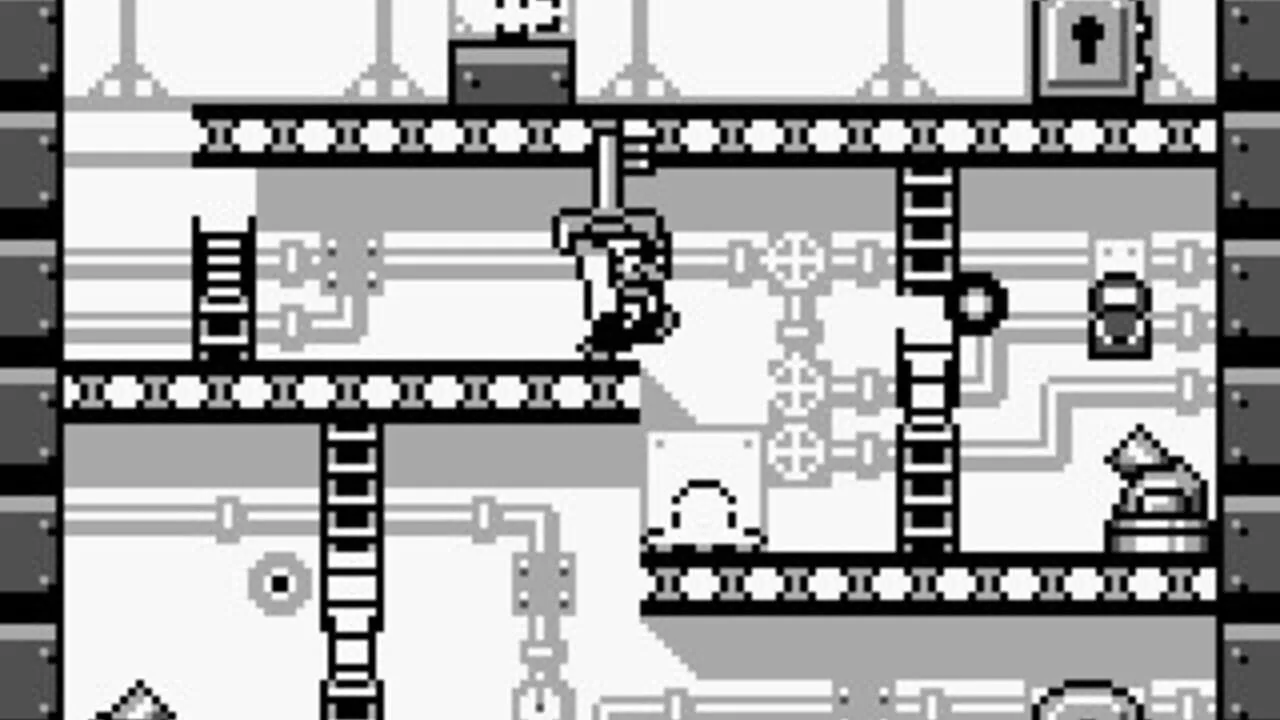 Donkey Kong gameplay on Game Boy
