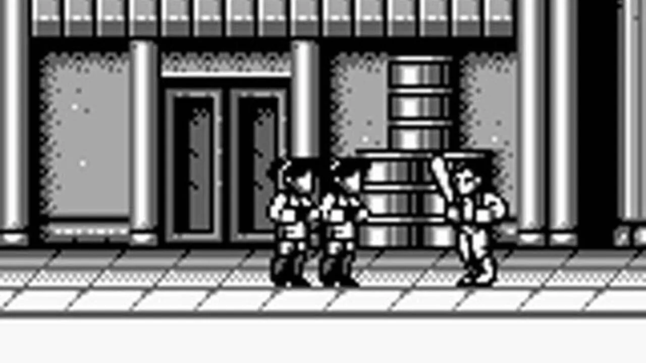 Double Dragon gameplay on Game Boy