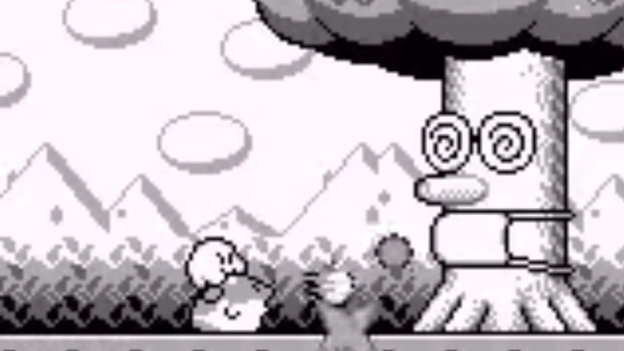 Kirby's Dream Land 2 gameplay on Game Boy