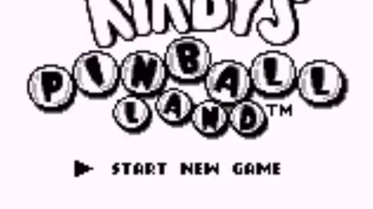 Kirby's Pinball Land gameplay on Game Boy